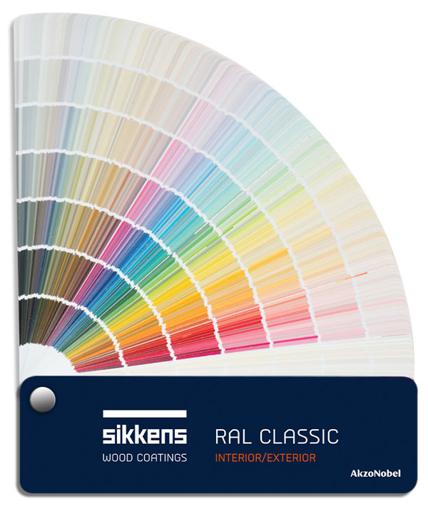 RAL Classic Contains 216 Colours.